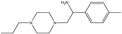 1-(4-methylphenyl)-2-(4-propylpiperazin-1-yl)ethanamine