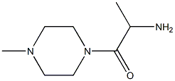 1-(4-methylpiperazin-1-yl)-1-oxopropan-2-amine,,结构式