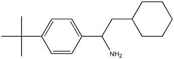1-(4-tert-butylphenyl)-2-cyclohexylethan-1-amine Struktur