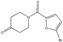 1-(5-bromo-2-furoyl)piperidin-4-one