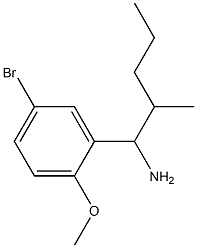 1-(5-bromo-2-methoxyphenyl)-2-methylpentan-1-amine