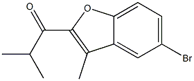 1-(5-bromo-3-methyl-1-benzofuran-2-yl)-2-methylpropan-1-one