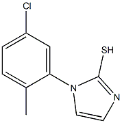 1-(5-chloro-2-methylphenyl)-1H-imidazole-2-thiol Structure