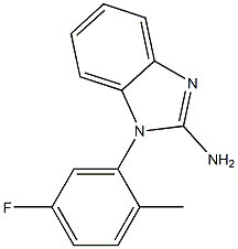 1-(5-fluoro-2-methylphenyl)-1H-1,3-benzodiazol-2-amine