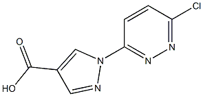 1-(6-chloropyridazin-3-yl)-1H-pyrazole-4-carboxylic acid