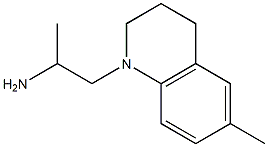 1-(6-methyl-1,2,3,4-tetrahydroquinolin-1-yl)propan-2-amine Struktur