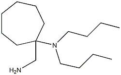 1-(aminomethyl)-N,N-dibutylcycloheptan-1-amine Structure