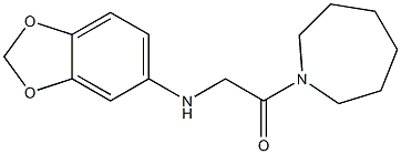  1-(azepan-1-yl)-2-(2H-1,3-benzodioxol-5-ylamino)ethan-1-one