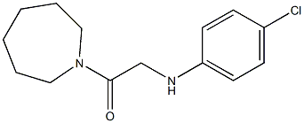 1-(azepan-1-yl)-2-[(4-chlorophenyl)amino]ethan-1-one