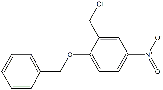 1-(benzyloxy)-2-(chloromethyl)-4-nitrobenzene