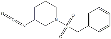 1-(benzylsulfonyl)-3-isocyanatopiperidine
