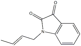 1-(but-2-en-1-yl)-2,3-dihydro-1H-indole-2,3-dione