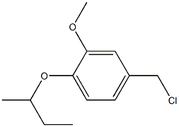 1-(butan-2-yloxy)-4-(chloromethyl)-2-methoxybenzene