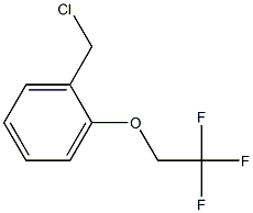 1-(chloromethyl)-2-(2,2,2-trifluoroethoxy)benzene,,结构式