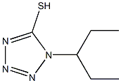 1-(pentan-3-yl)-1H-1,2,3,4-tetrazole-5-thiol Structure