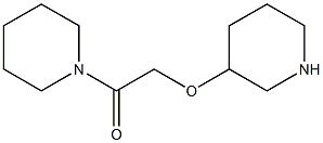  1-(piperidin-1-yl)-2-(piperidin-3-yloxy)ethan-1-one