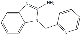 1-(pyridin-2-ylmethyl)-1H-1,3-benzodiazol-2-amine Struktur