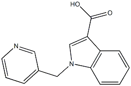 1-(pyridin-3-ylmethyl)-1H-indole-3-carboxylic acid