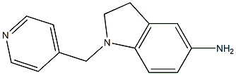 1-(pyridin-4-ylmethyl)-2,3-dihydro-1H-indol-5-amine