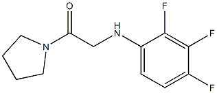 1-(pyrrolidin-1-yl)-2-[(2,3,4-trifluorophenyl)amino]ethan-1-one