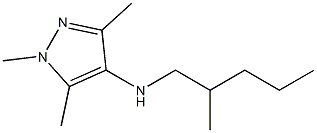 1,3,5-trimethyl-N-(2-methylpentyl)-1H-pyrazol-4-amine