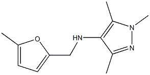1,3,5-trimethyl-N-[(5-methylfuran-2-yl)methyl]-1H-pyrazol-4-amine|