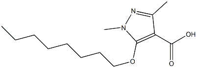 1,3-dimethyl-5-(octyloxy)-1H-pyrazole-4-carboxylic acid