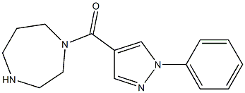 1-[(1-phenyl-1H-pyrazol-4-yl)carbonyl]-1,4-diazepane