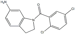 1-[(2,5-dichlorophenyl)carbonyl]-2,3-dihydro-1H-indol-6-amine Structure