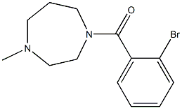  1-[(2-bromophenyl)carbonyl]-4-methyl-1,4-diazepane