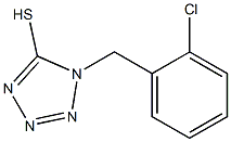 1-[(2-chlorophenyl)methyl]-1H-1,2,3,4-tetrazole-5-thiol Structure