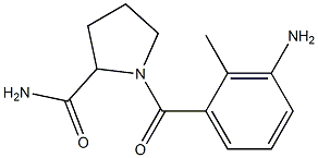 1-[(3-amino-2-methylphenyl)carbonyl]pyrrolidine-2-carboxamide