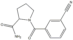 1-[(3-cyanophenyl)carbonyl]pyrrolidine-2-carboxamide