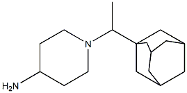 1-[1-(1-adamantyl)ethyl]piperidin-4-amine Struktur