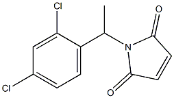 1-[1-(2,4-dichlorophenyl)ethyl]-2,5-dihydro-1H-pyrrole-2,5-dione