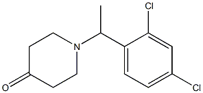  1-[1-(2,4-dichlorophenyl)ethyl]piperidin-4-one