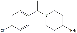 1-[1-(4-chlorophenyl)ethyl]piperidin-4-amine