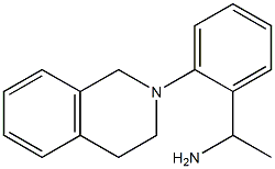 1-[2-(1,2,3,4-tetrahydroisoquinolin-2-yl)phenyl]ethan-1-amine Structure