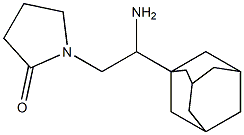 1-[2-(1-adamantyl)-2-aminoethyl]pyrrolidin-2-one Structure