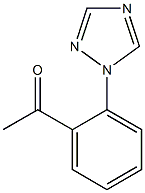 1-[2-(1H-1,2,4-triazol-1-yl)phenyl]ethan-1-one Structure