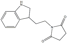 1-[2-(2,3-dihydro-1H-indol-3-yl)ethyl]pyrrolidine-2,5-dione