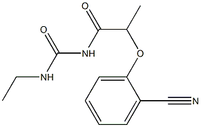 1-[2-(2-cyanophenoxy)propanoyl]-3-ethylurea