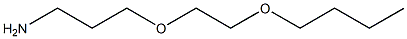1-[2-(3-aminopropoxy)ethoxy]butane 化学構造式