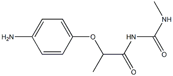 1-[2-(4-aminophenoxy)propanoyl]-3-methylurea