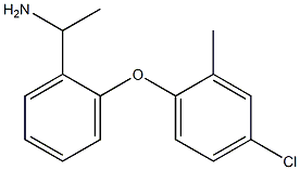 1-[2-(4-chloro-2-methylphenoxy)phenyl]ethan-1-amine