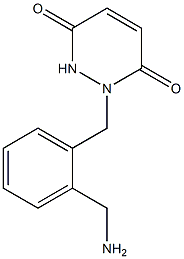 1-[2-(aminomethyl)benzyl]-1,2-dihydropyridazine-3,6-dione 结构式