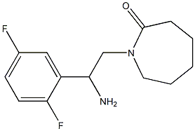 1-[2-amino-2-(2,5-difluorophenyl)ethyl]azepan-2-one