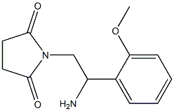 1-[2-amino-2-(2-methoxyphenyl)ethyl]pyrrolidine-2,5-dione