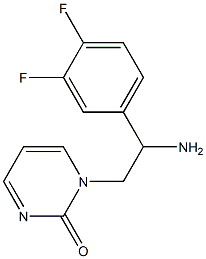 1-[2-amino-2-(3,4-difluorophenyl)ethyl]pyrimidin-2(1H)-one