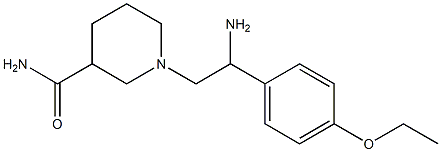 1-[2-amino-2-(4-ethoxyphenyl)ethyl]piperidine-3-carboxamide